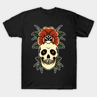 rose skull T-Shirt